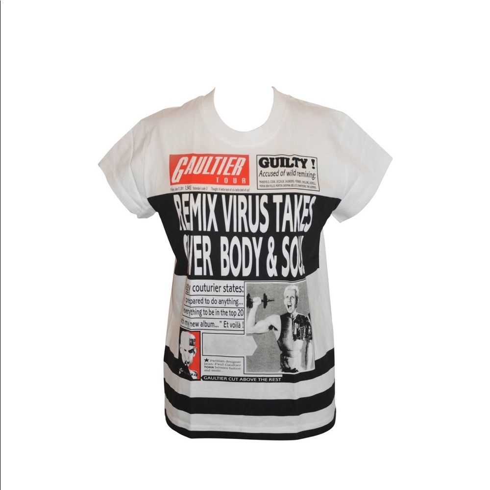 Jean Paul Gaultier Vintage Couture World Tour Tee